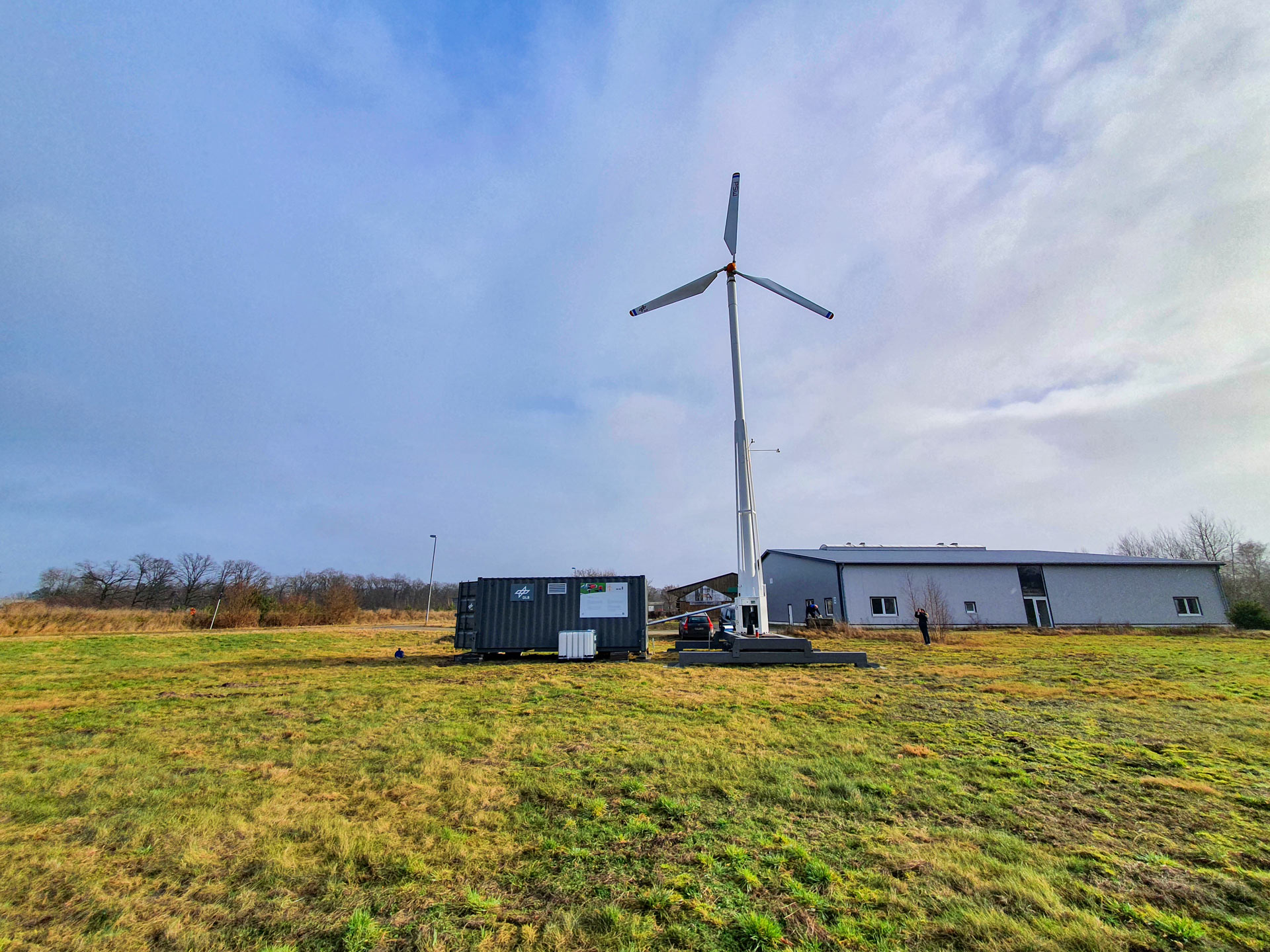 Windthermische Pilotanlage des DLR