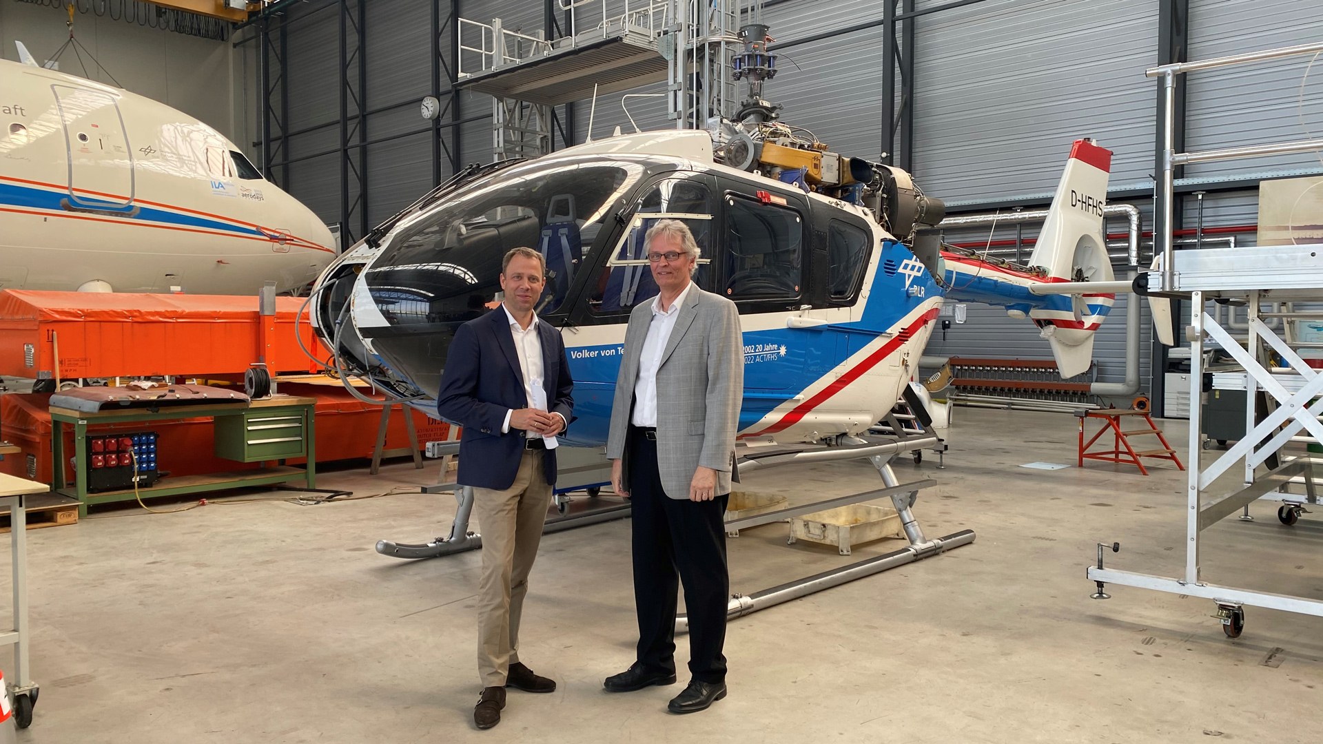 CDU-Generalsekretär Mario Czaja und Prof. Dr. Karsten Lemmer