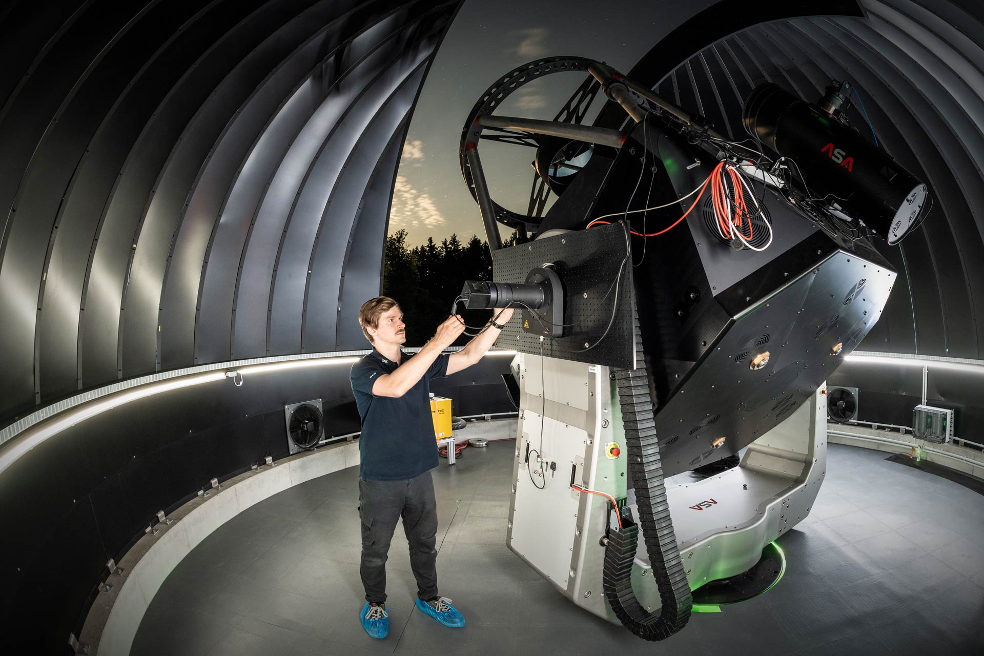 Den Weltraumschrott im Fokus