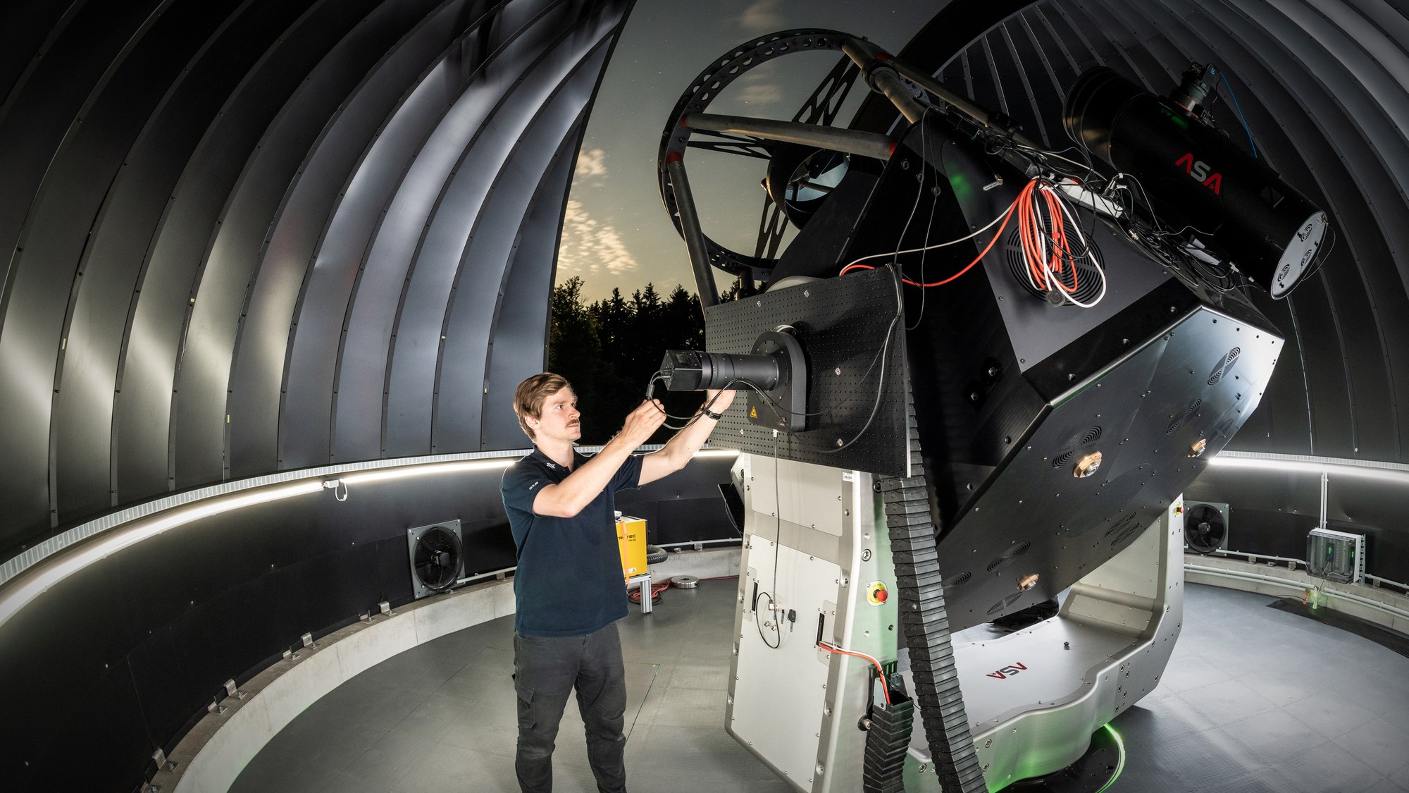 Den Weltraumschrott im Fokus