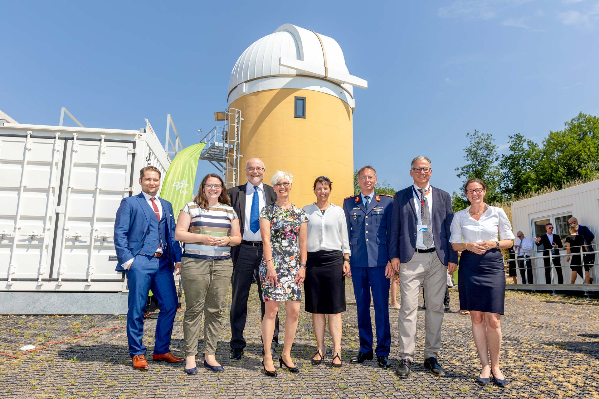 Feierliche Einweihung des Johannes Kepler Observatoriums des DLR