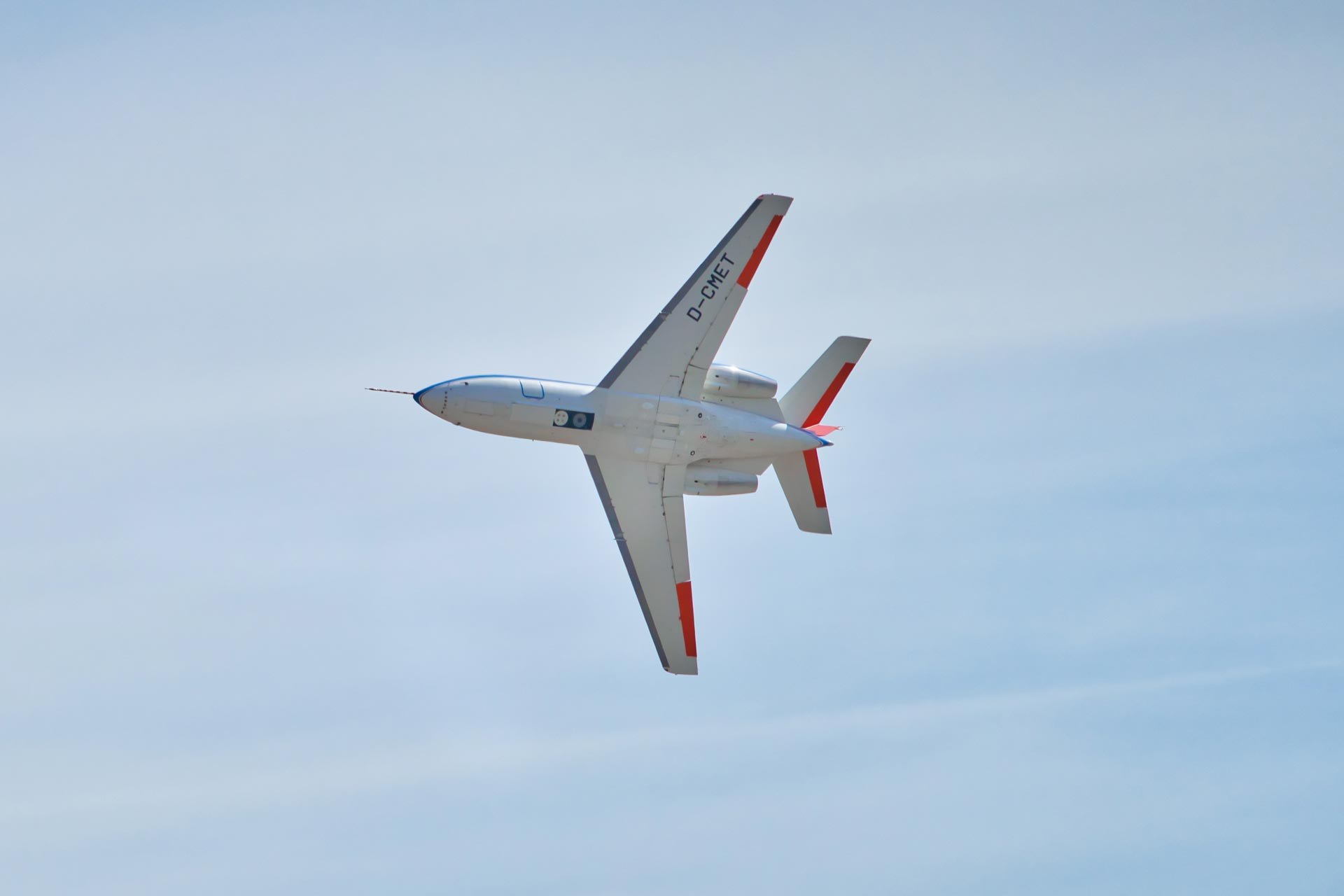 Optical Air Data an Bord der DLR-Falcon