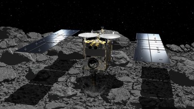 Probennahme auf Ryugu