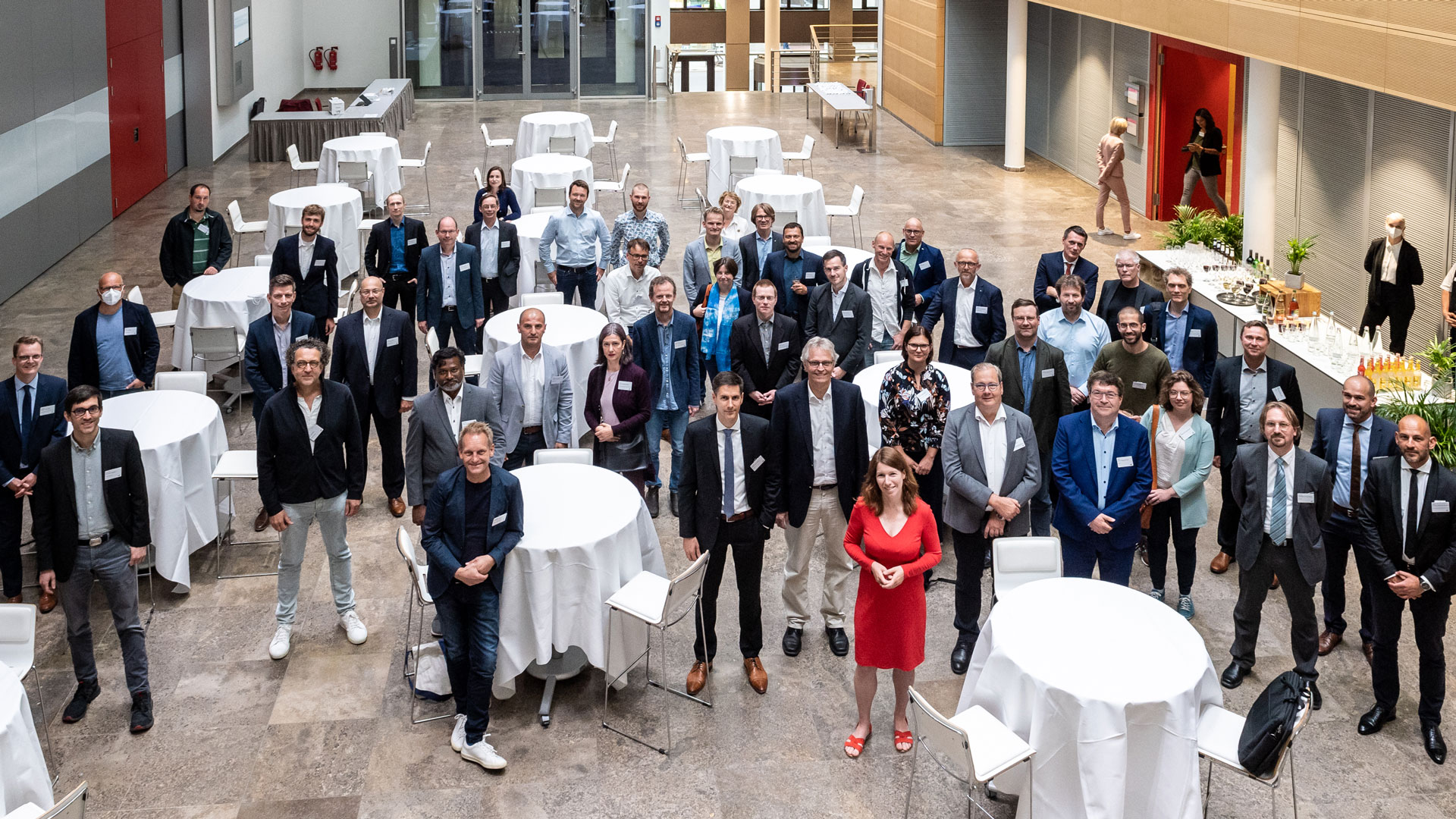 Teilnehmerinnen und Teilnehmer des Austauschforums Quantencomputing