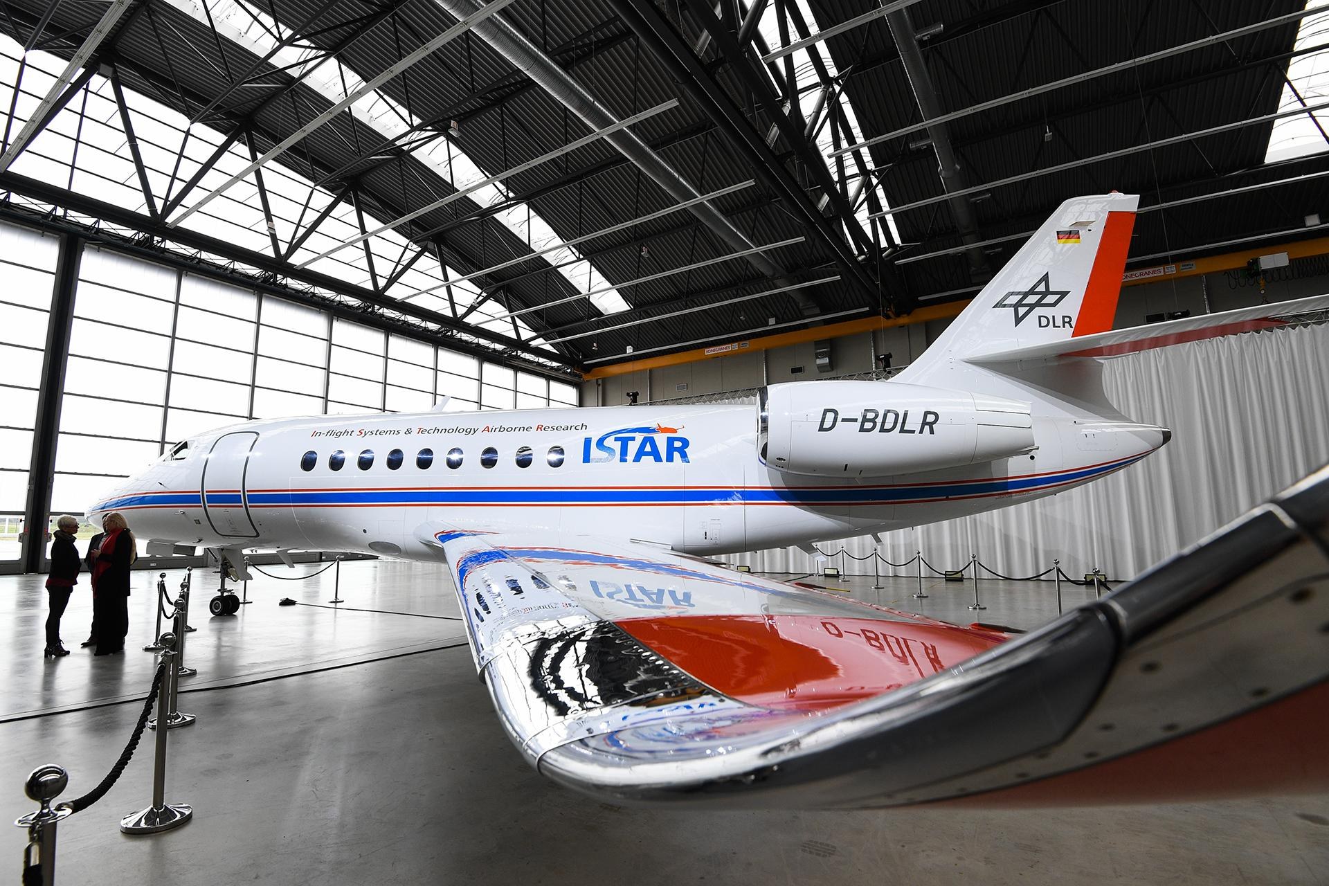 ISTAR im Hangar am DLR-Standort Braunschweig