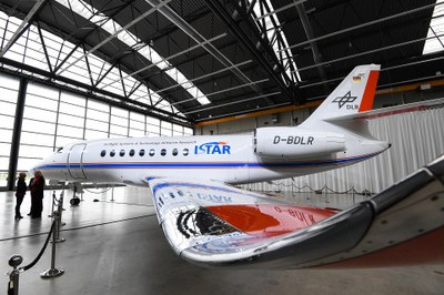 ISTAR im Hangar am DLR-Standort Braunschweig
