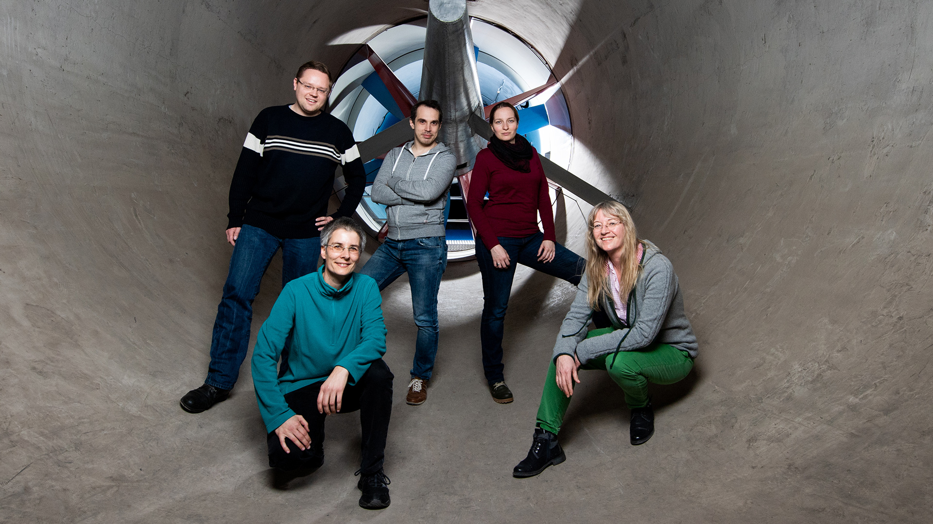 Ohne Tunnelblick: das Team des Archivs