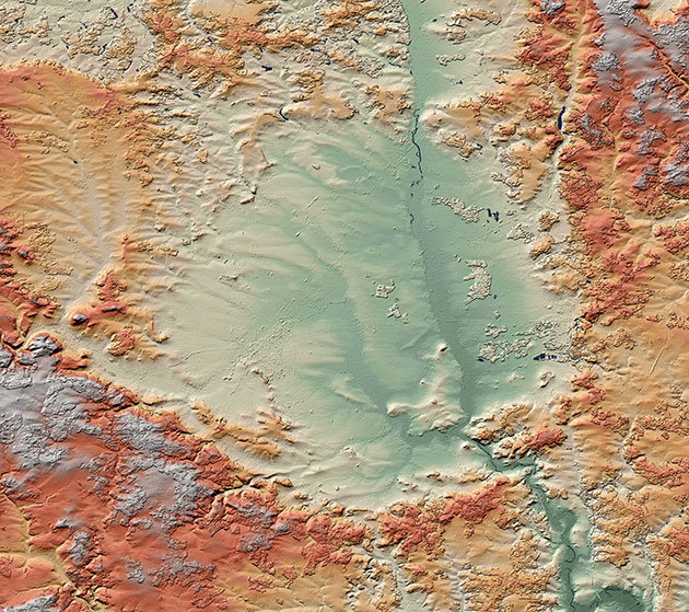 Blog: Mit den Prinzipien der Malerei – Satellitenbilder in Echtfarben mit 3D-Effekt