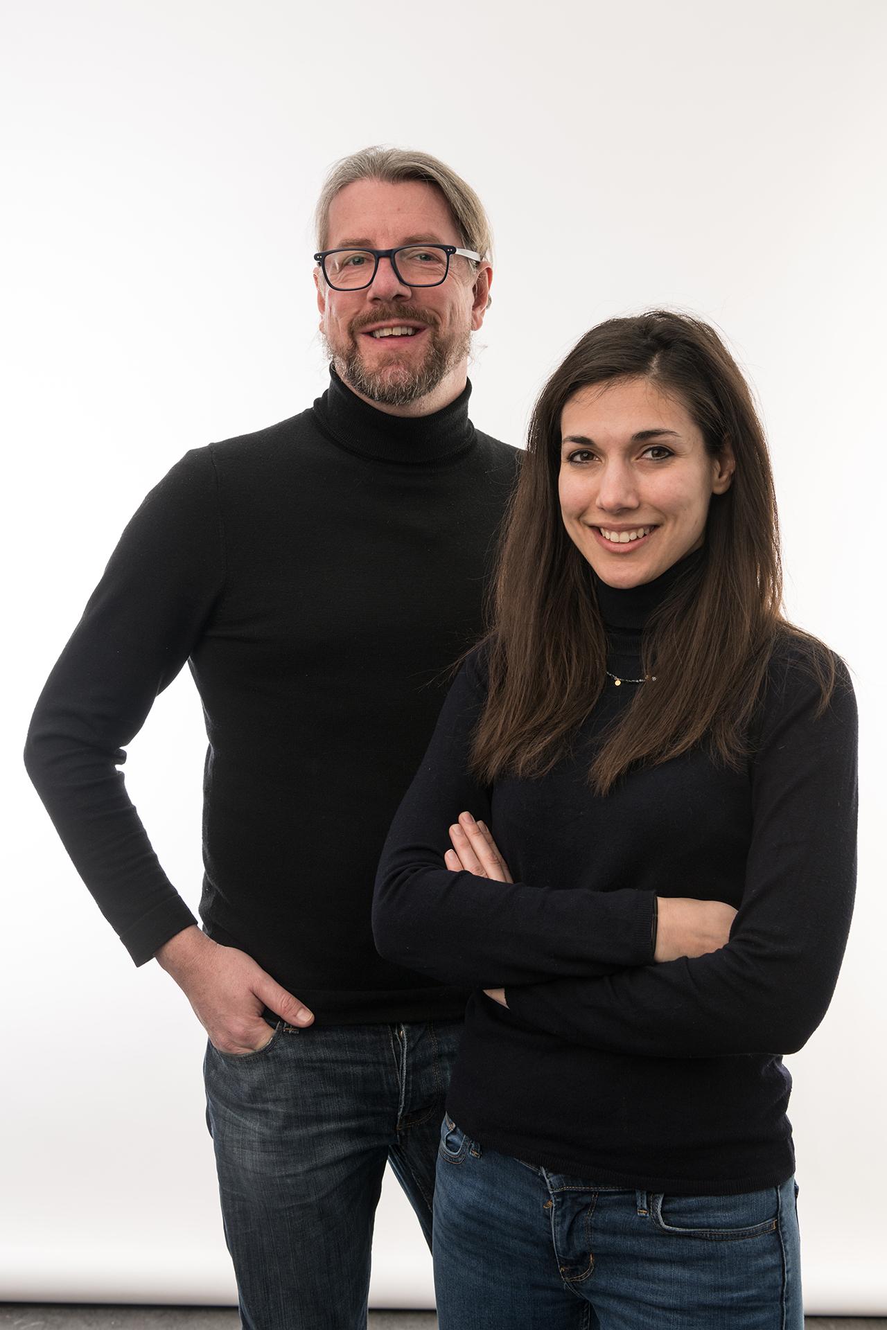 Thilo Erbertseder (links) und Lorenza Gilardi (rechts)