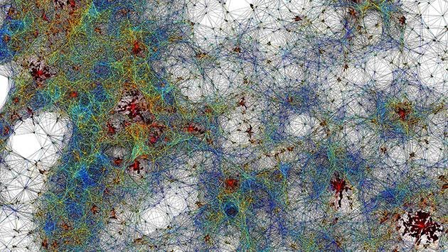 Analyse von Besiedelungsmustern mittels räumlicher Netzwerkanalyse