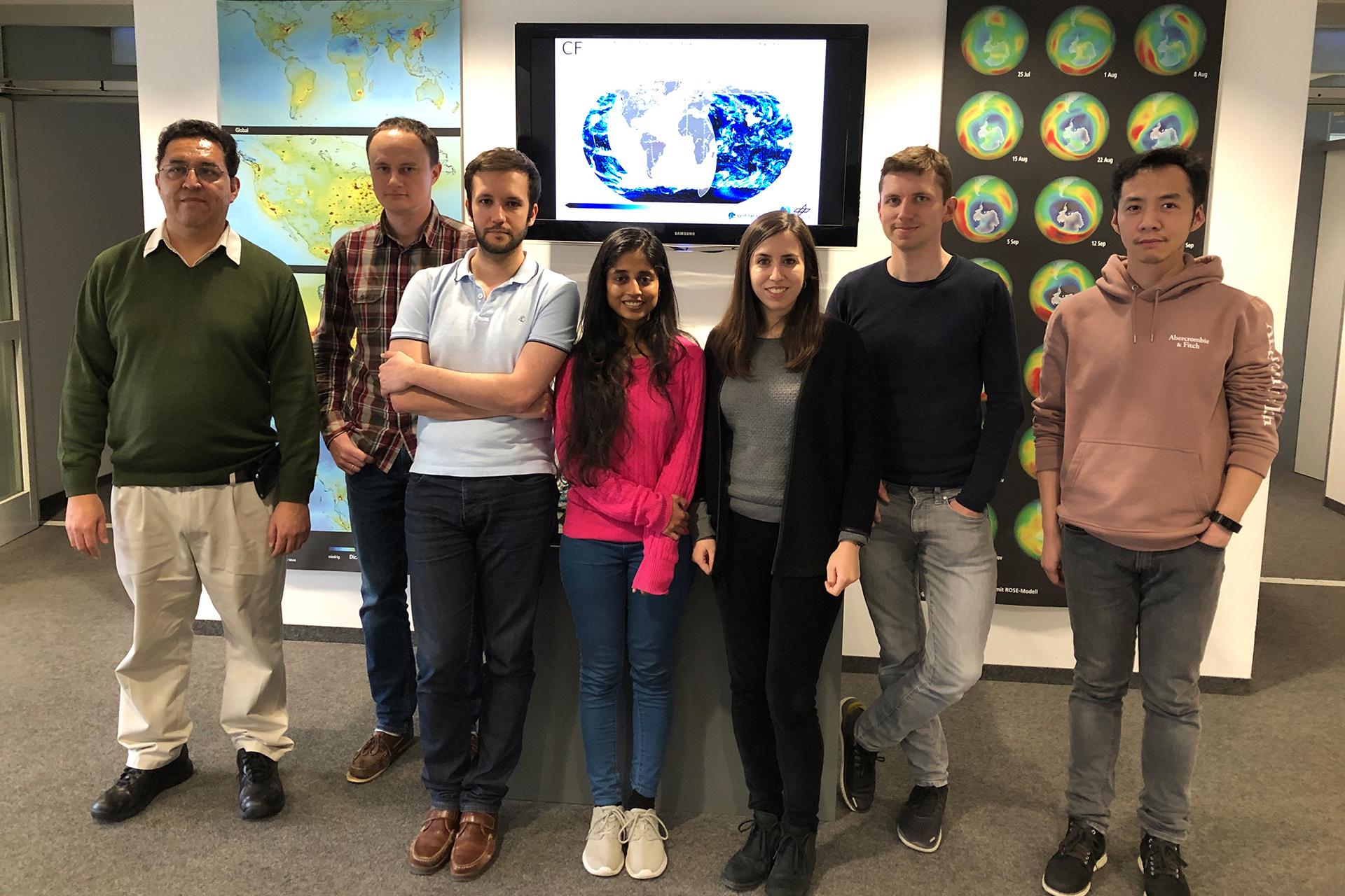 Team der Abteilung Atmosphärenprozessoren