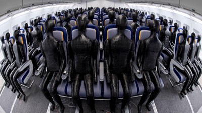 Einblick in das Modulare Kabinen Mockup Göttingen