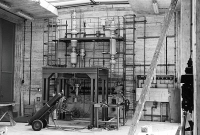 Der erste Prüfstand des Standortes Lampoldshausen