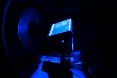 Testmodell mit speziellem Oberflächenmuster