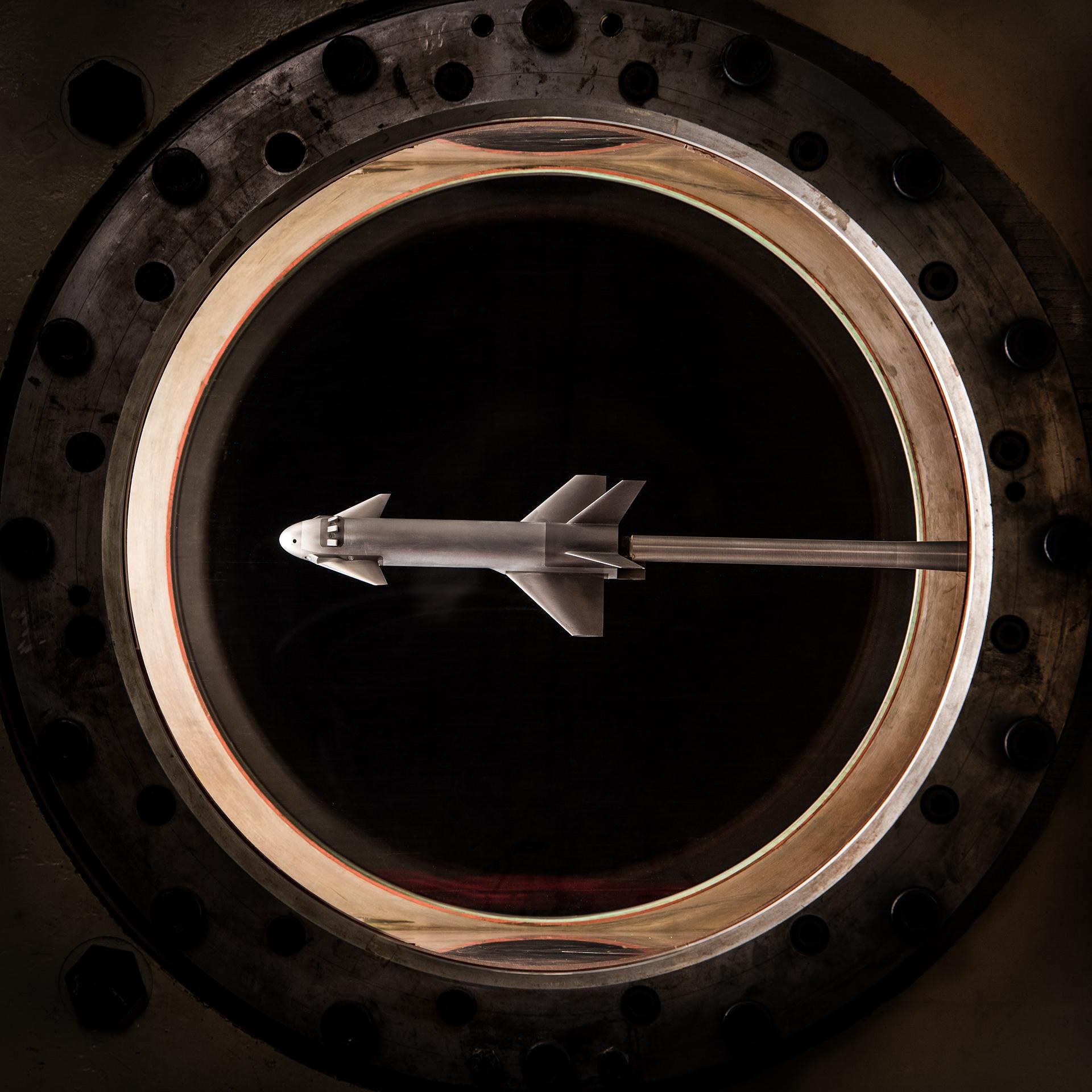 Liquid-Fly-Back-Booster (LFBB) Windkanalmodell