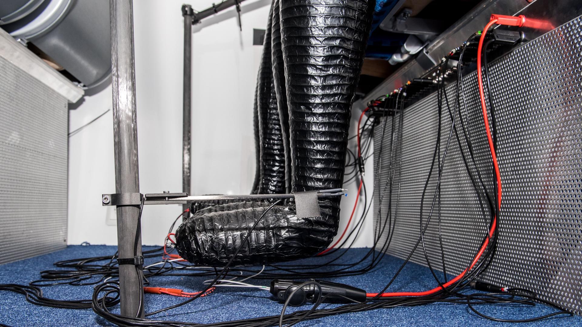 Temperatursensoren im Fußbereich