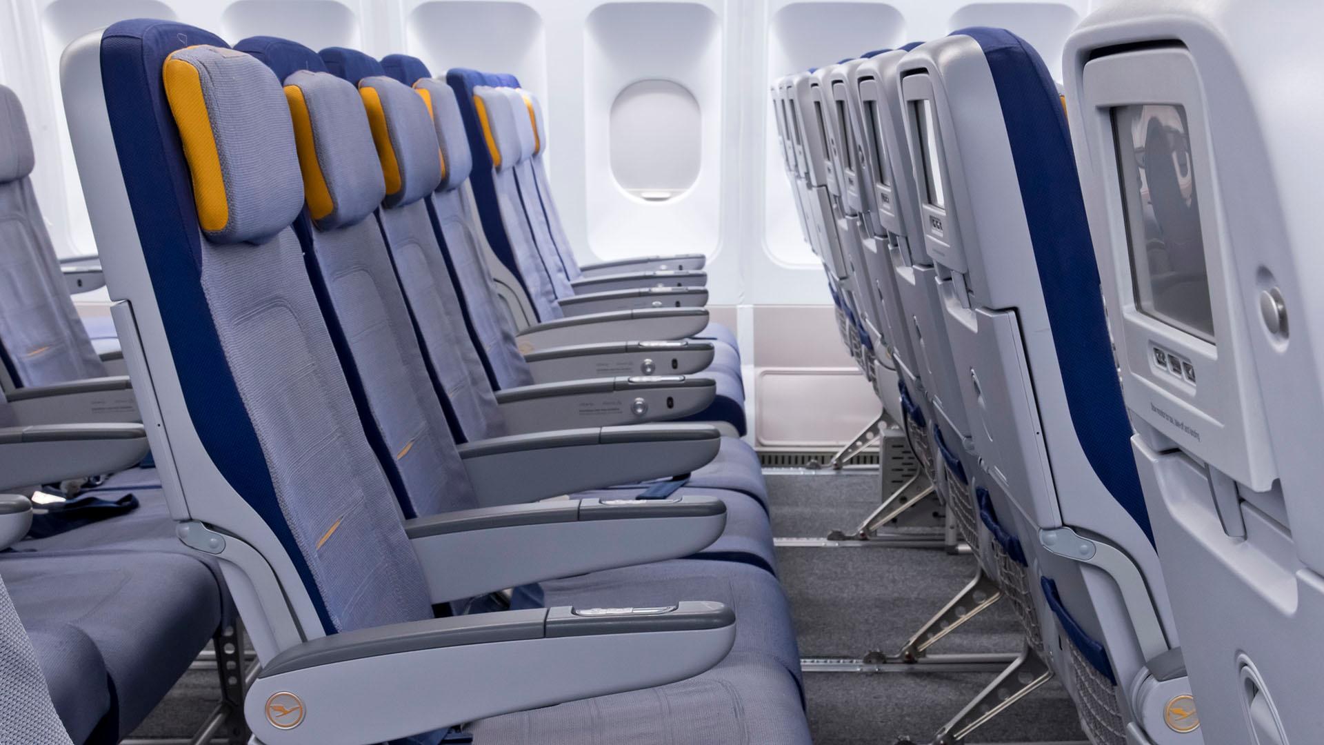 Lufthansa A380 Bestuhlung im MKG