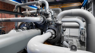 Hochdruck-Luftverdichteranlage (25kg/s; 45barü; 12,5MW)