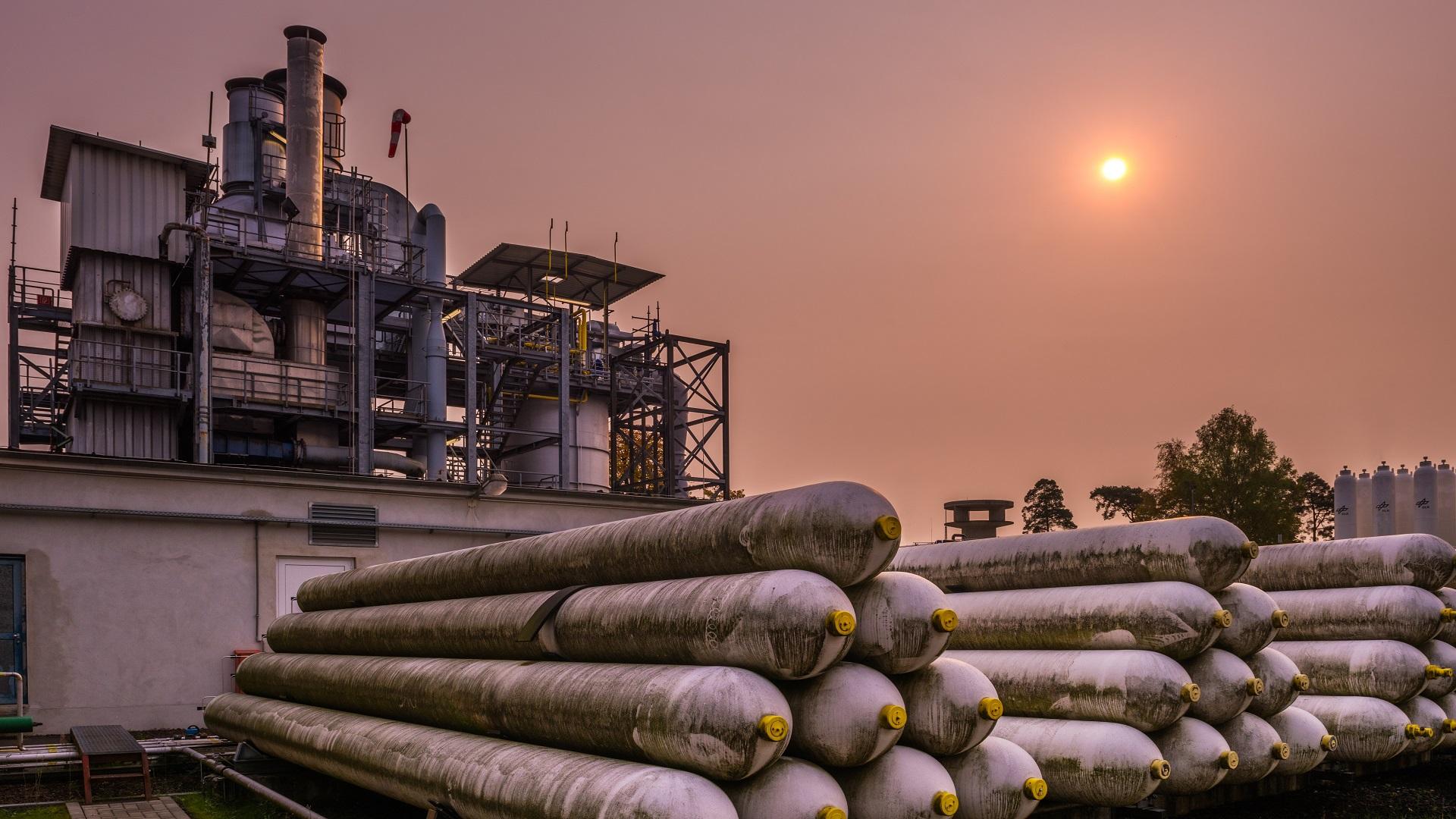 Erdgas-Hochdruckspeicher