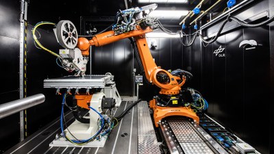 Tapelegezelle für thermoplastische Faserverbundkunststoffe