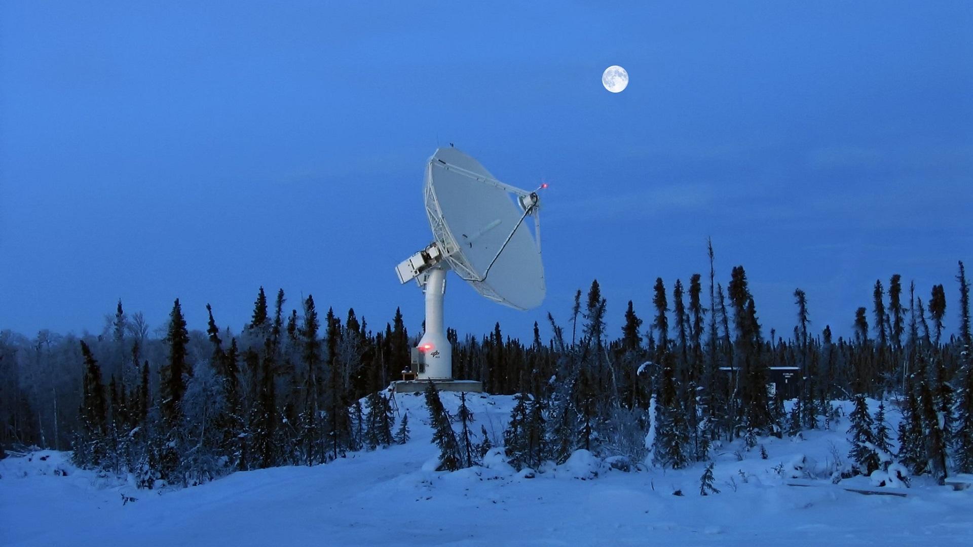 Bodenstation INUVIK in Kanada