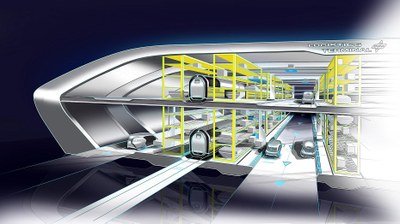 Logistikkonzept des NGT CARGOs