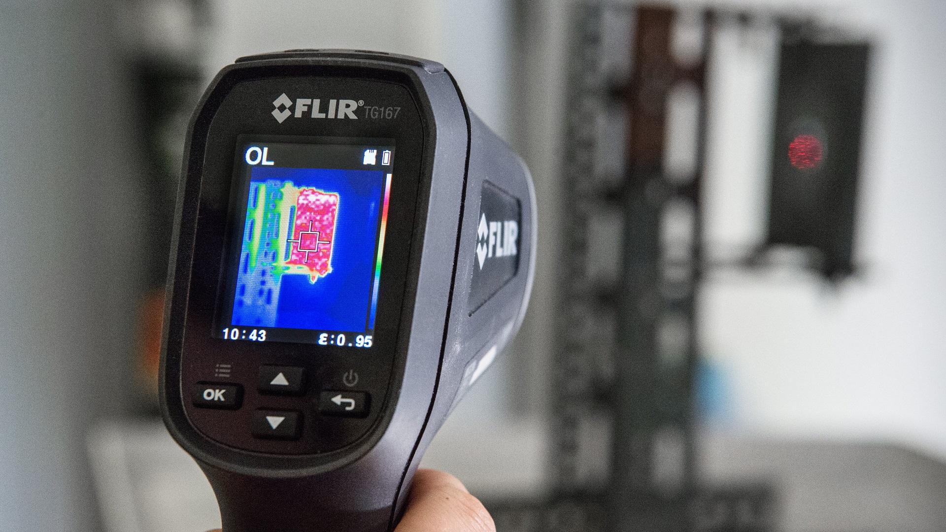 Im Experimentalbereich der konzentrierten Solarstrahlung