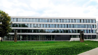 Ansicht des Institutsgebäudes Methodik der Fernerkundung