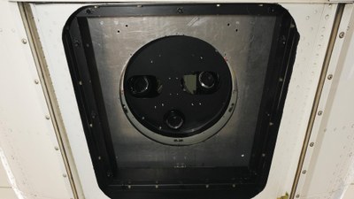3K Sensorsystem montiert auf Luftbildschacht der Cessna Caravan