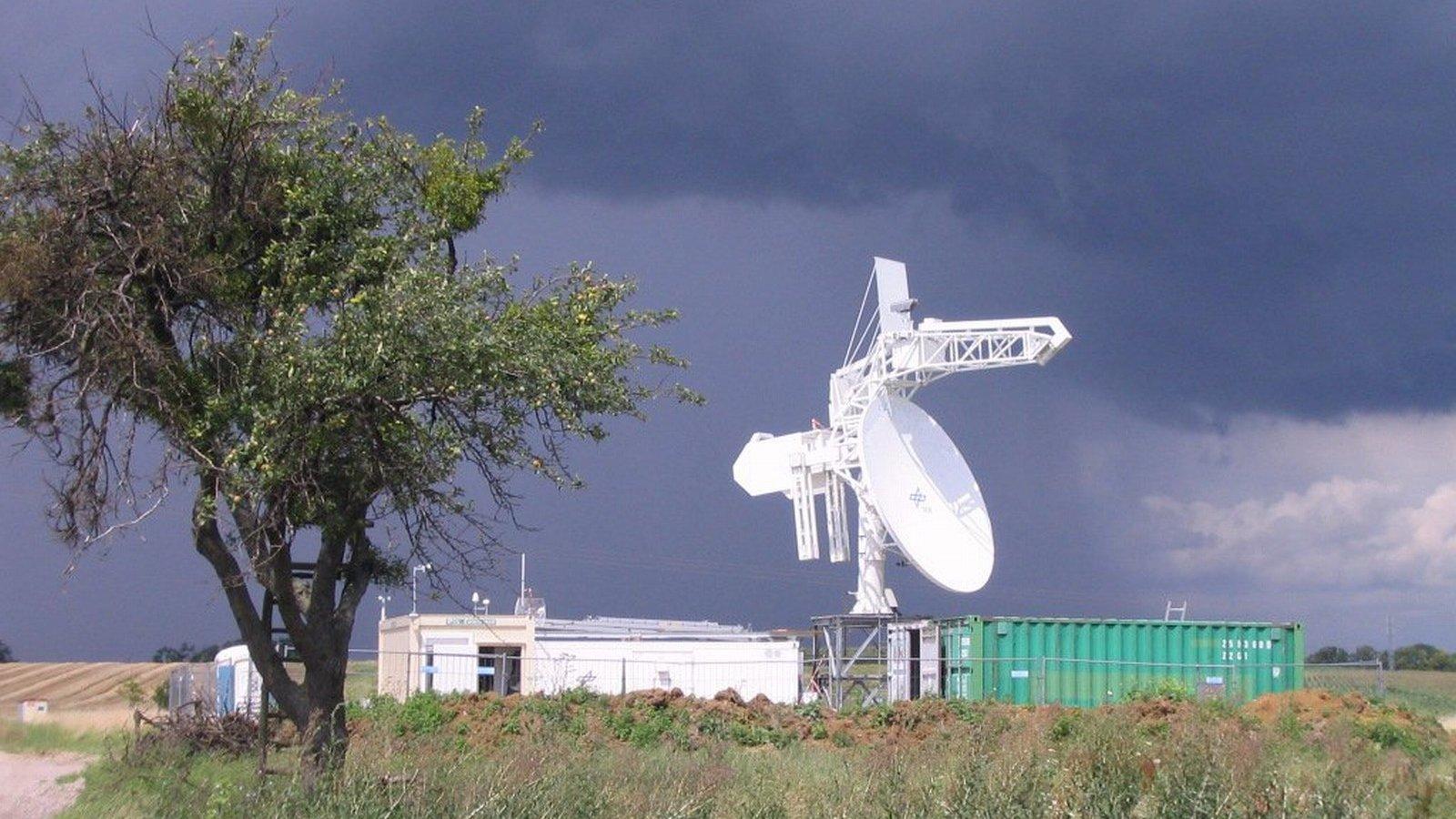 POLDIRAD während der Messkampagne COPS