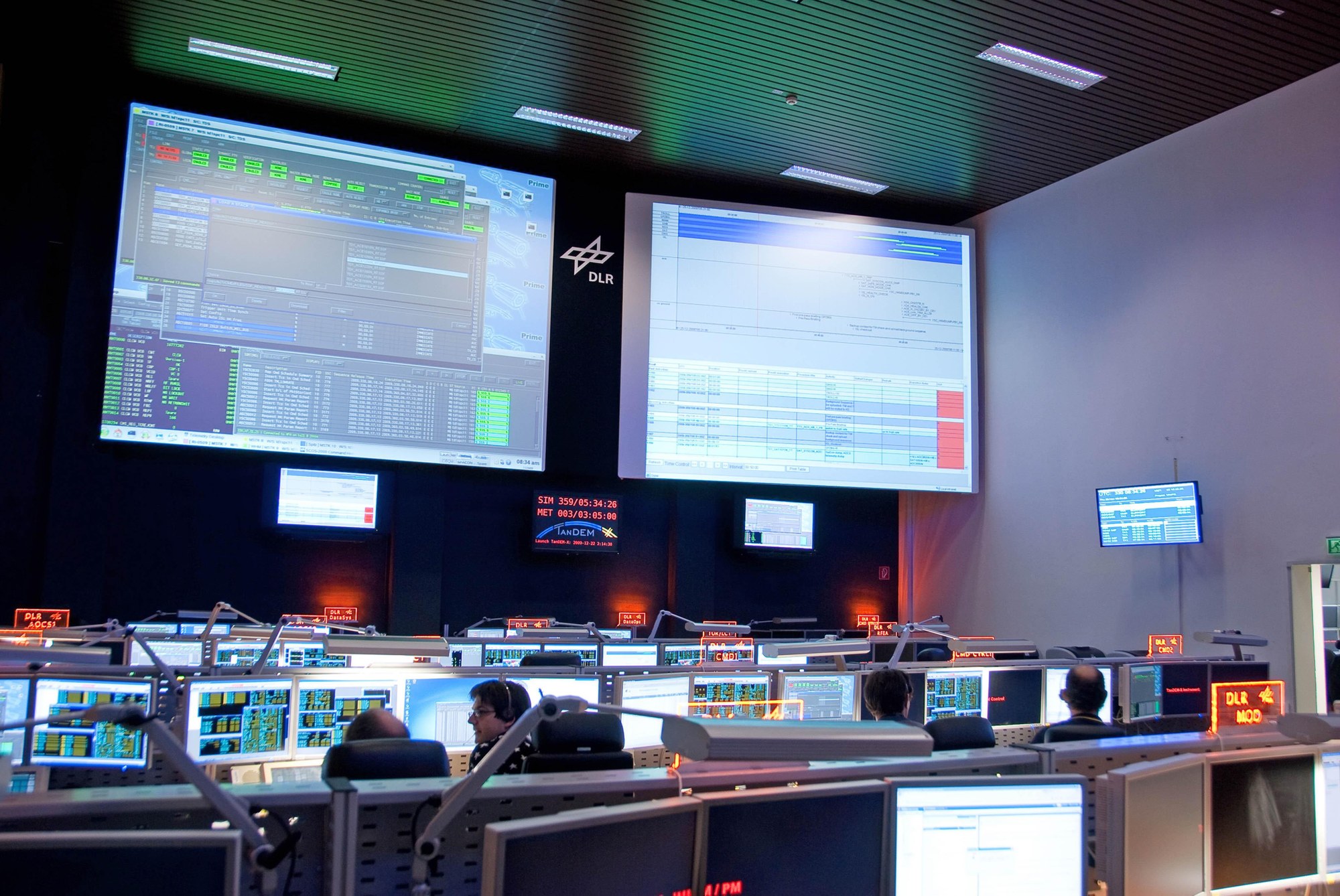 Übertragung und Speicherung von Raumflugmissionsdaten