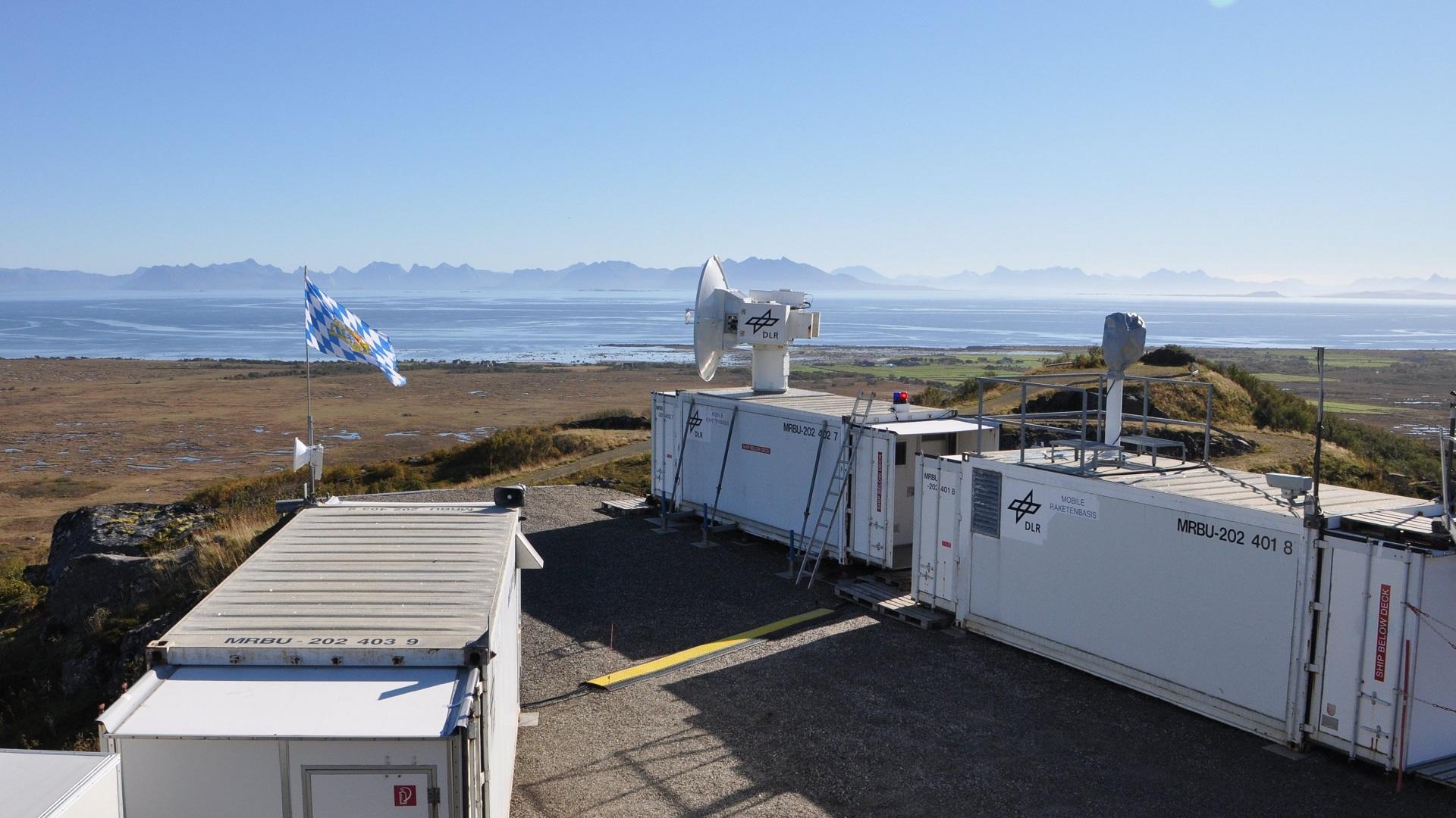 RIR-774C Radar während einer Mission am Breivik-Nakken in Andenes/Norwegen