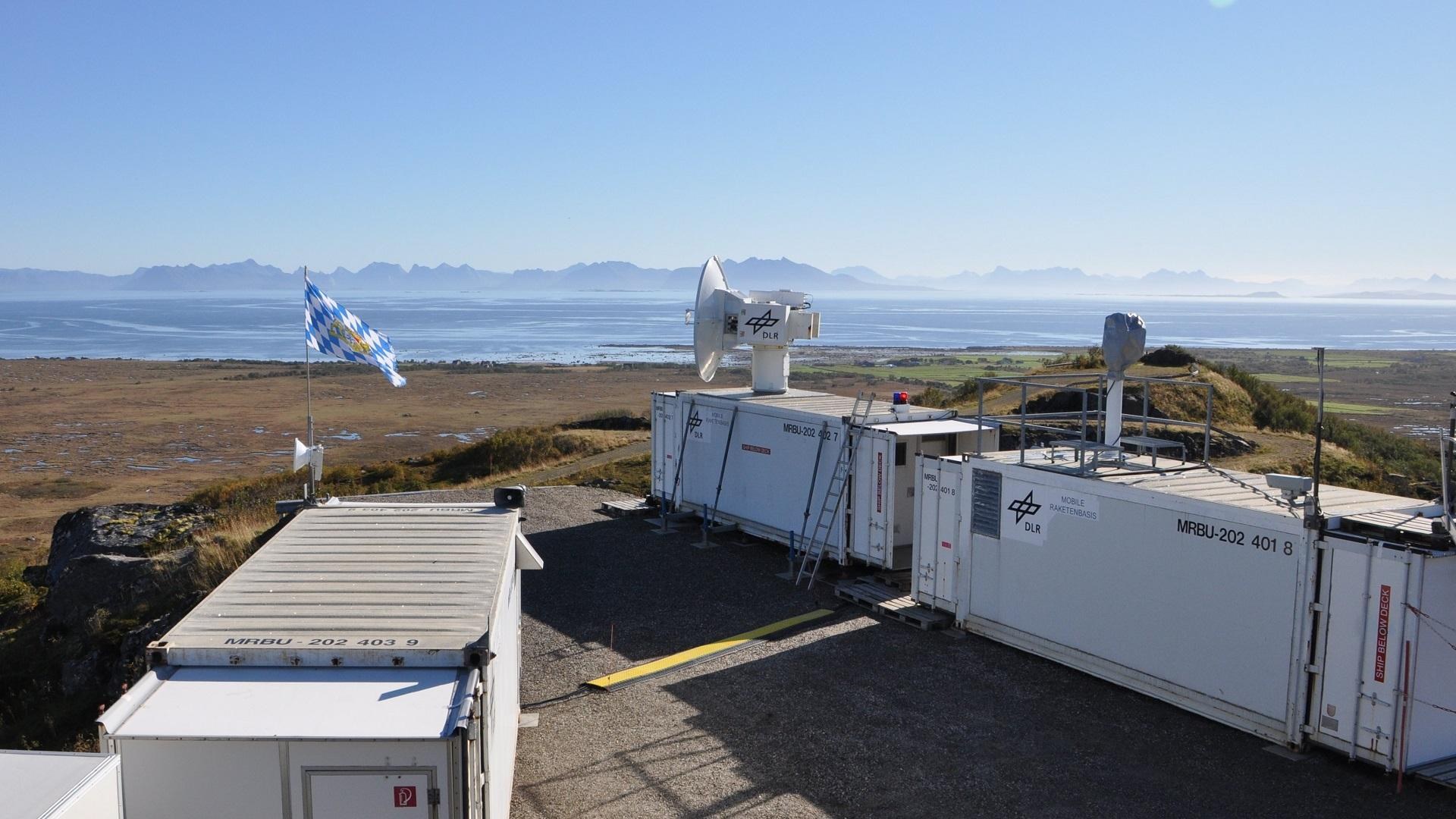RIR-774C Radar während einer Mission am Breivik-Nakken in Andenes/Norwegen