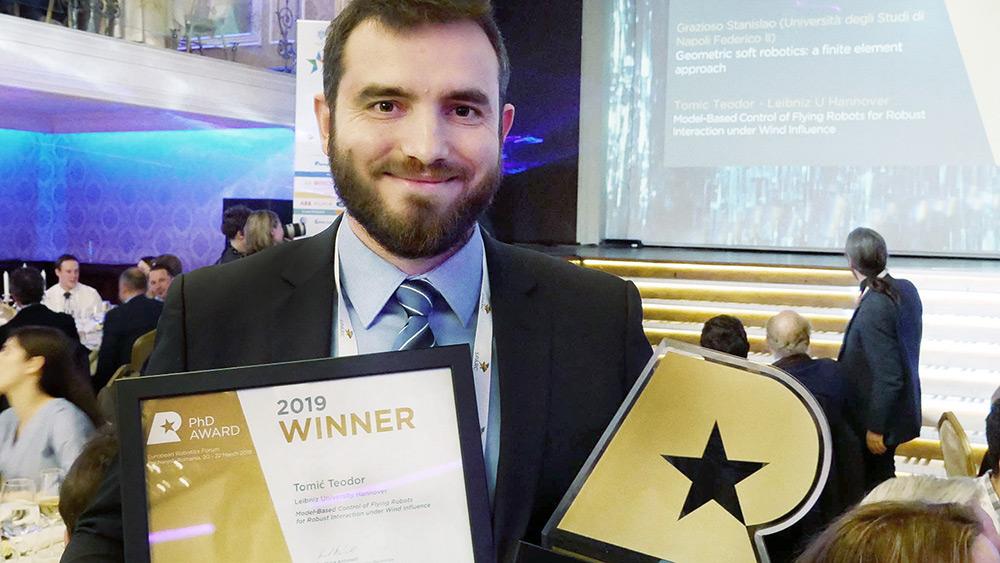 Georges Giralt PhD Award für DLR-Doktorarbeit