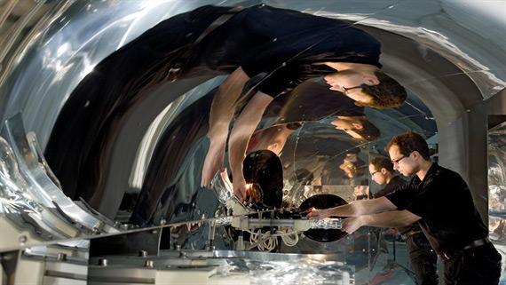 Solarforschung: Receivertest am ElliRec Prüfstand