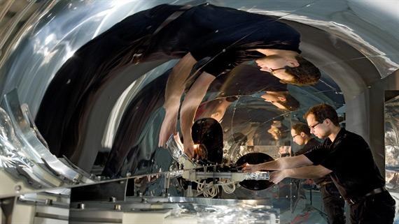 Solarforschung: Receivertest am ElliRec Prüfstand