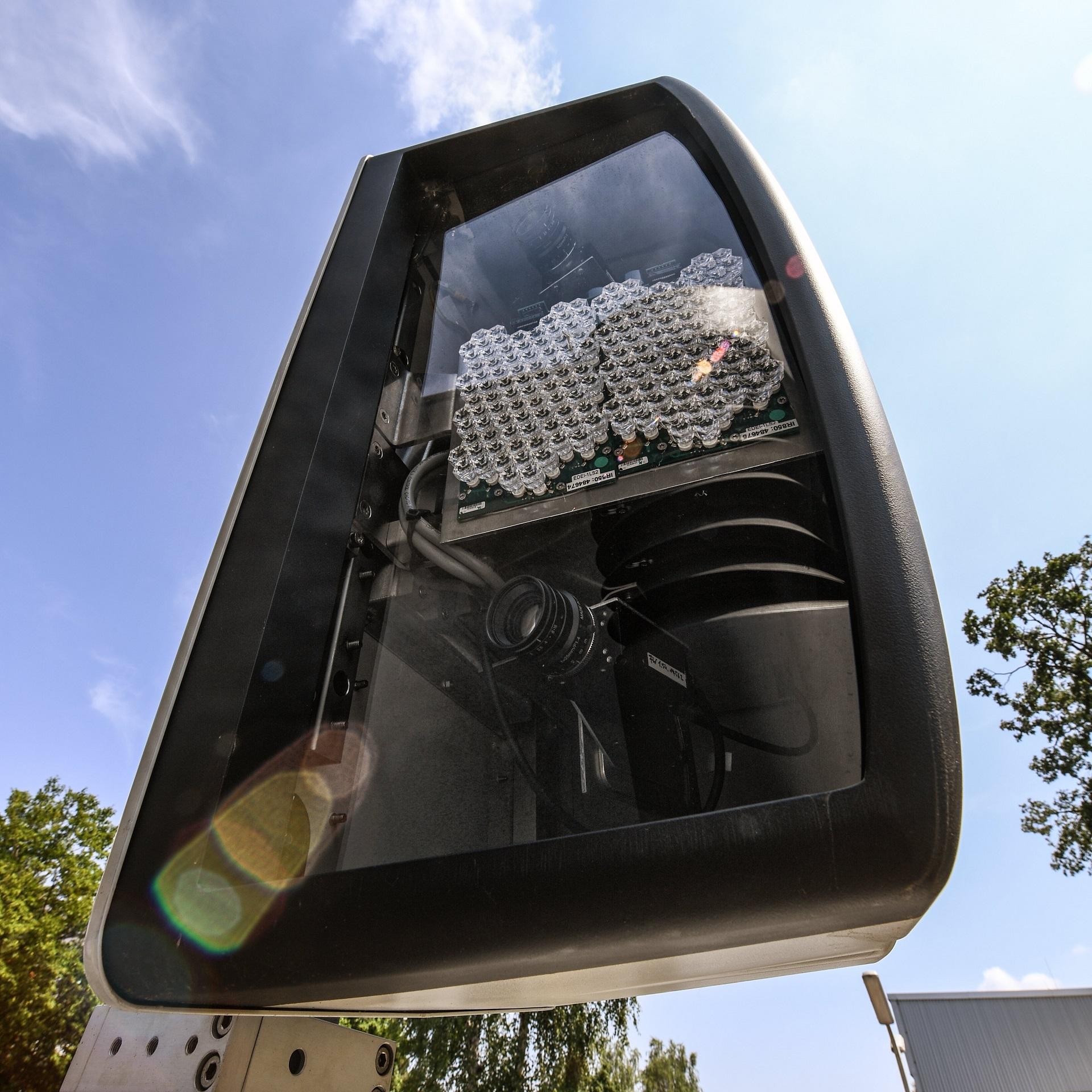 Detaillierte Ansicht eines Sensormasts