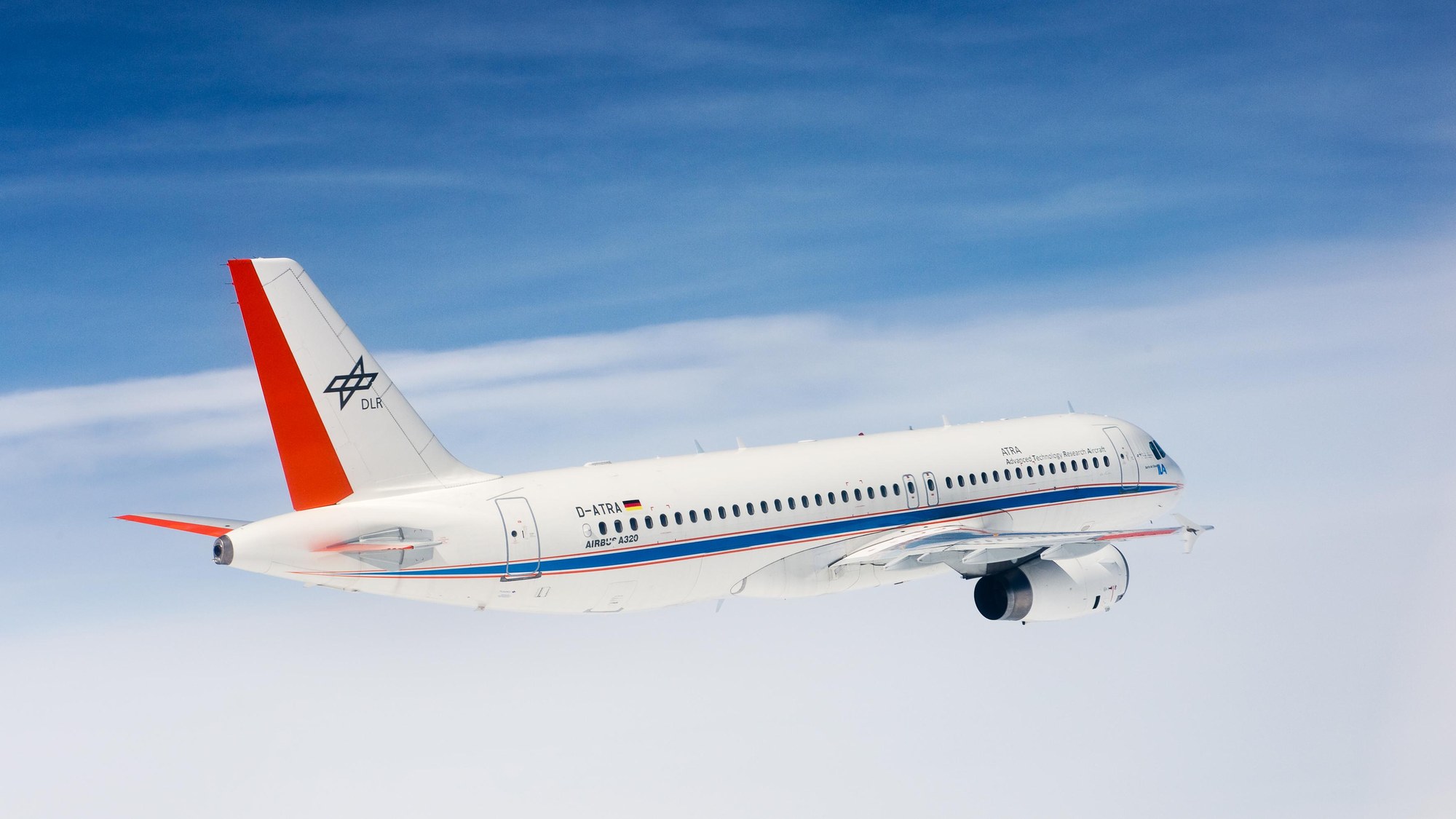 ATRA A320 in der Luft