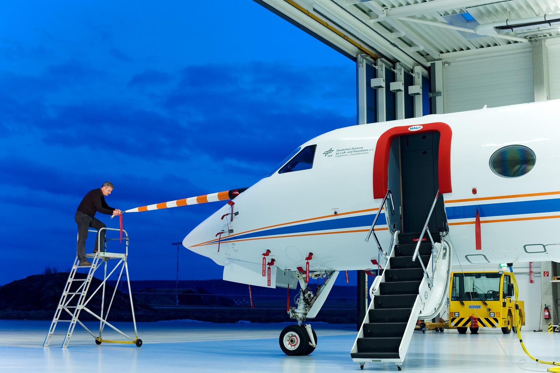 Forschungsflugzeug HALO (High Altitude and Long Range Research Aircraft)