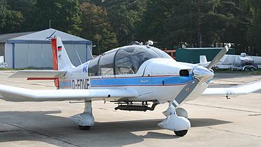 Das DLR-Flugzeug DR 400 D-EDVE