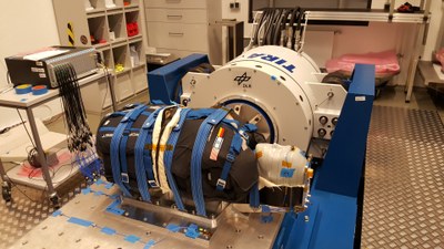 Zohar beim zweiten Vibrationstest