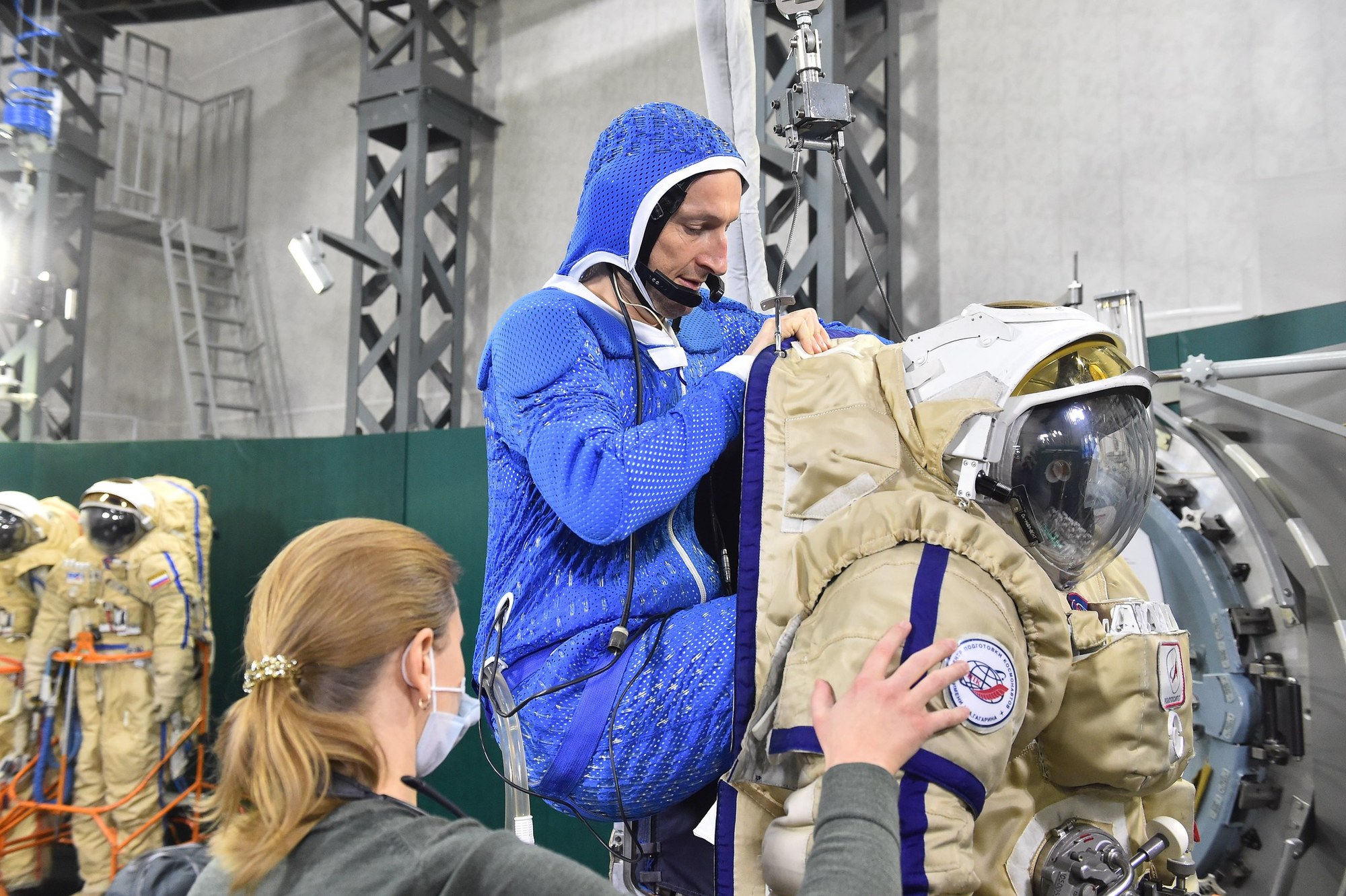 Training im Gagarin Cosmonaut Training Centre