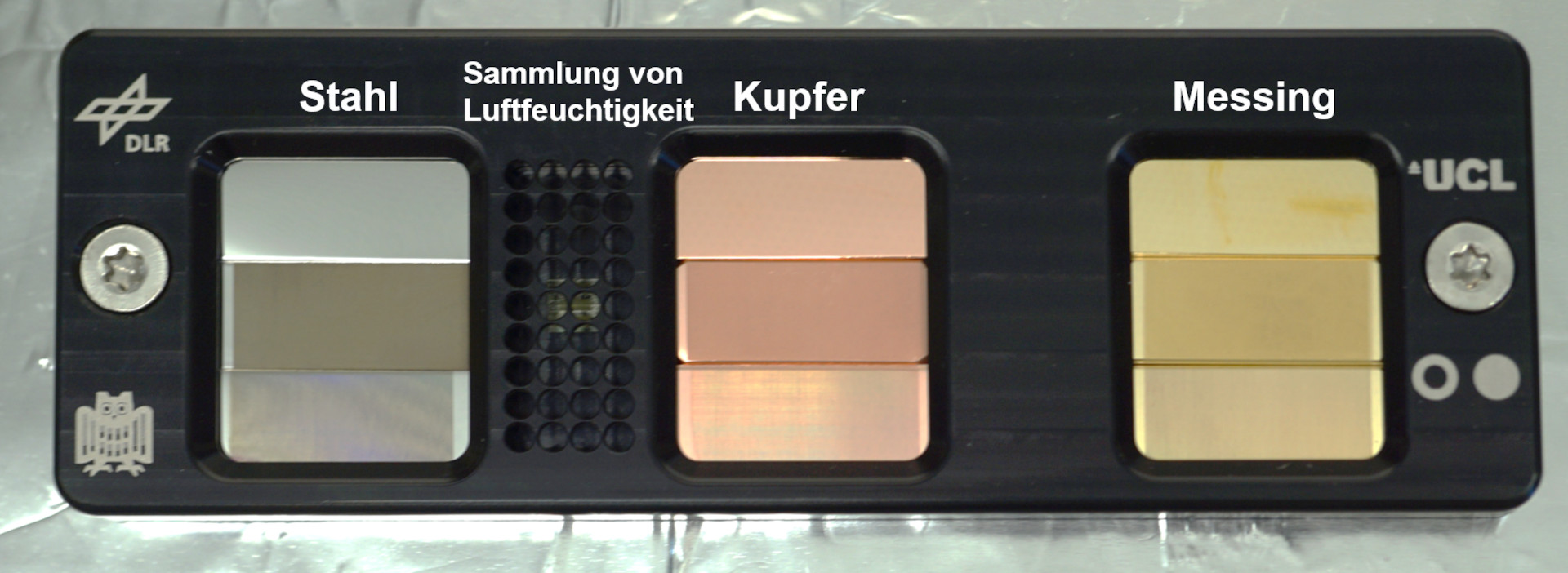 Berührungsfeld des Experiments "Touching Surfaces"