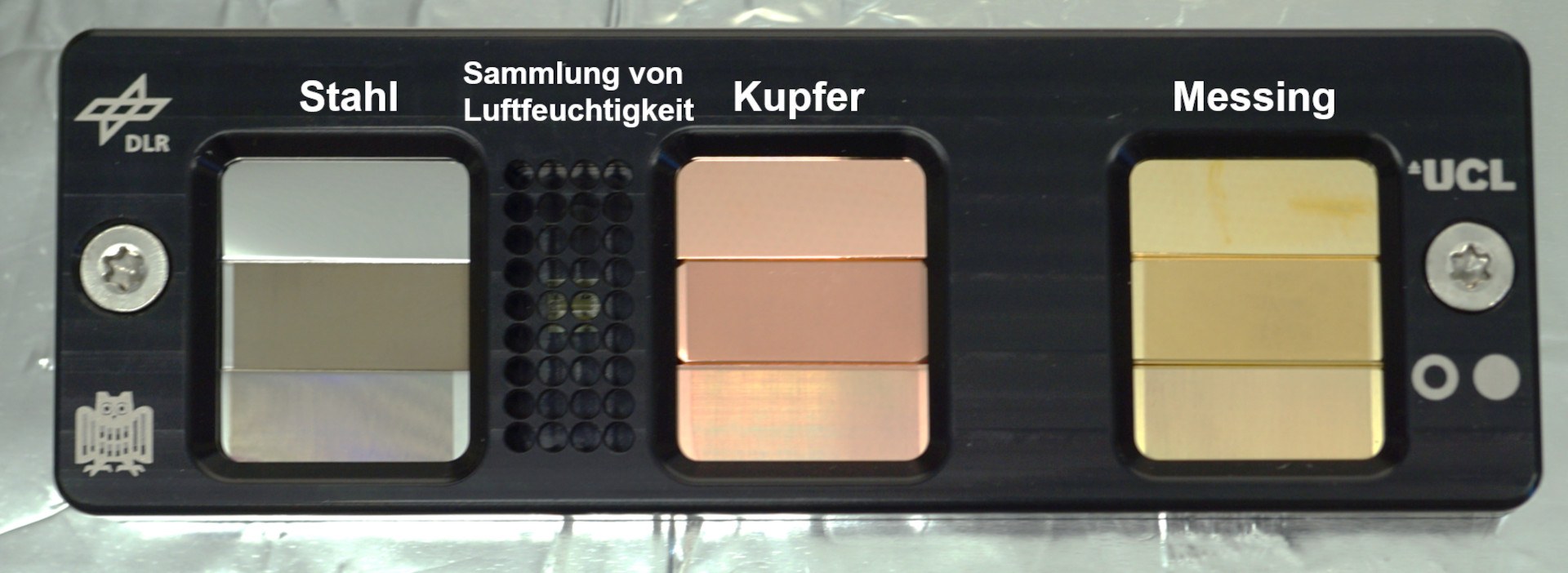 Berührungsfeld des Experiments "Touching Surfaces"