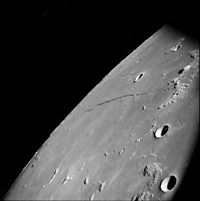 Blick auf Oceanus Porcellarum