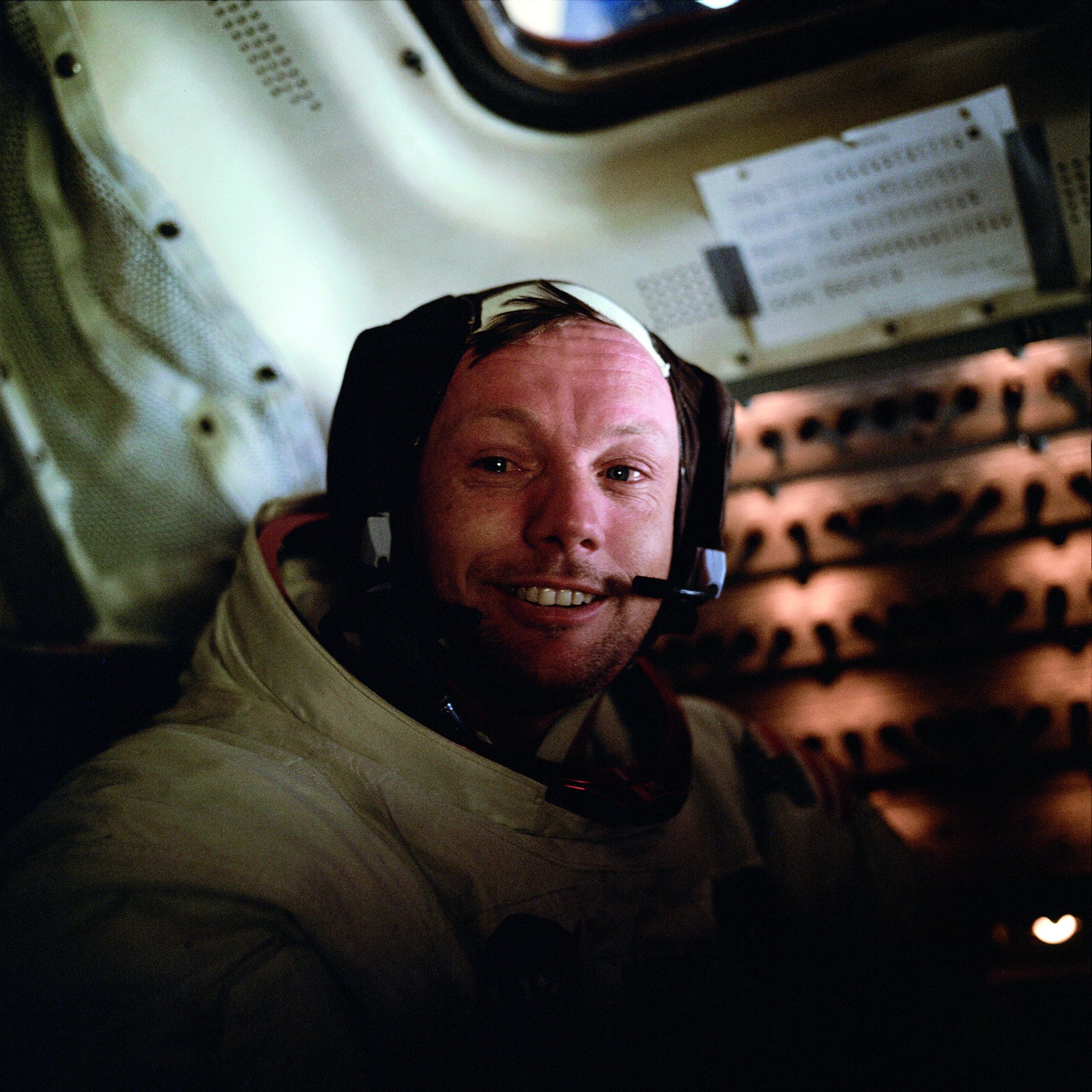 Neil Armstrong, erster Mensch auf dem Mond