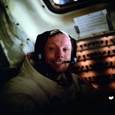 Neil Armstrong, erster Mensch auf dem Mond