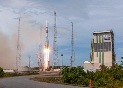 Start der Sojus-Trägerrakete