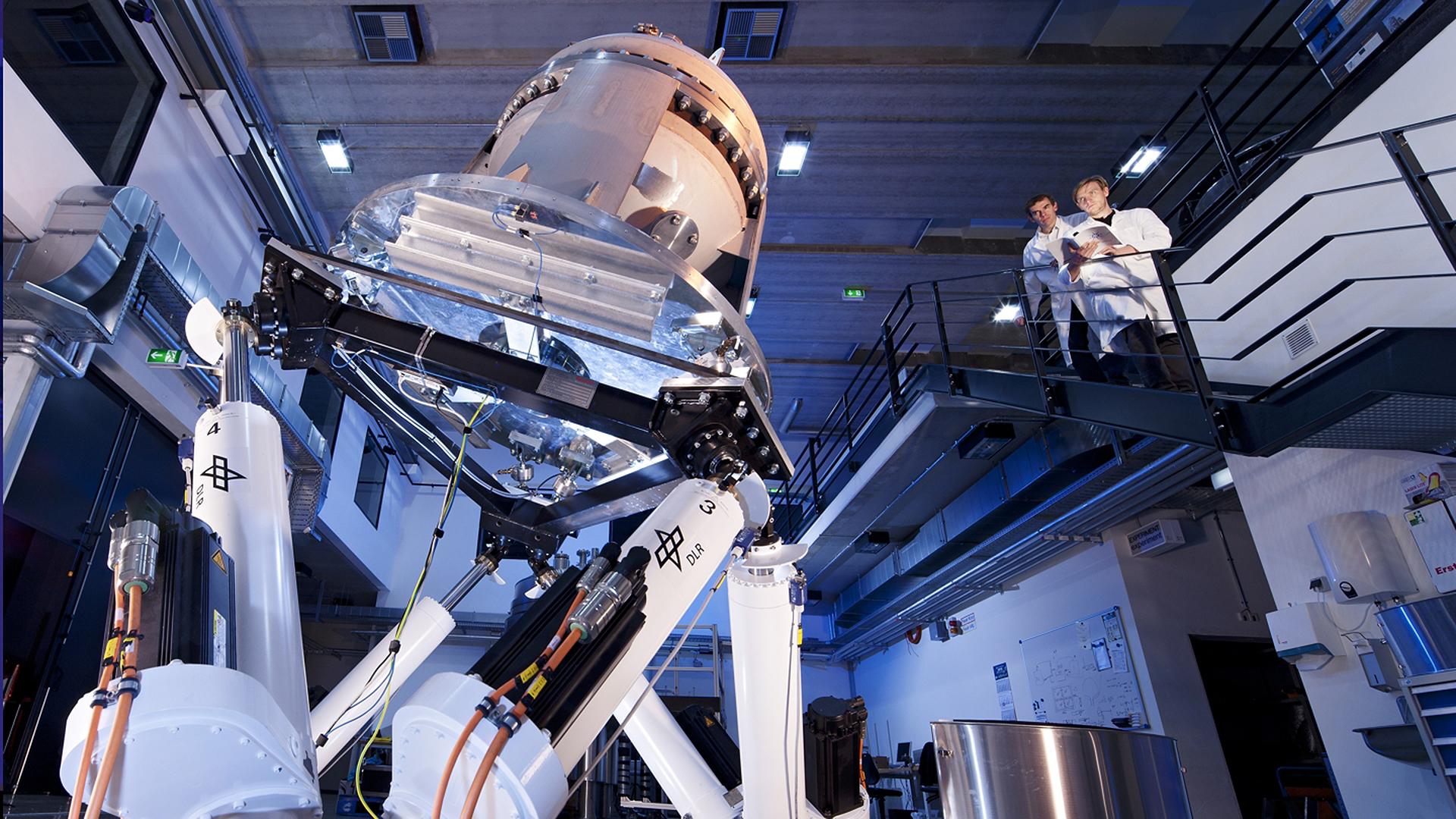 Bild zu dem Programmthema Technik für Raumfahrtsysteme