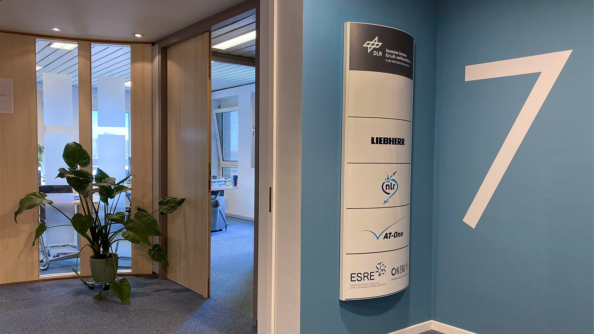 Eingang des Büro Brüssel